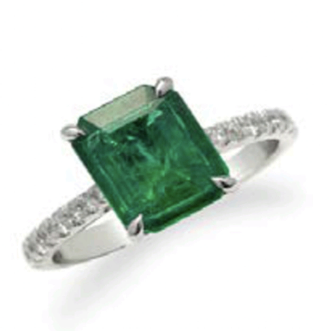 Alina Green Emerald ring