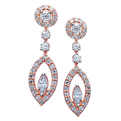 April Diamond Earrings