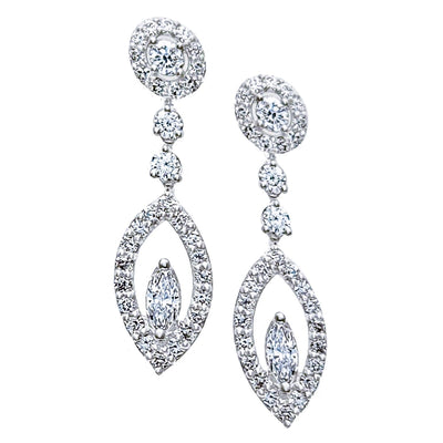 April Diamond Earrings